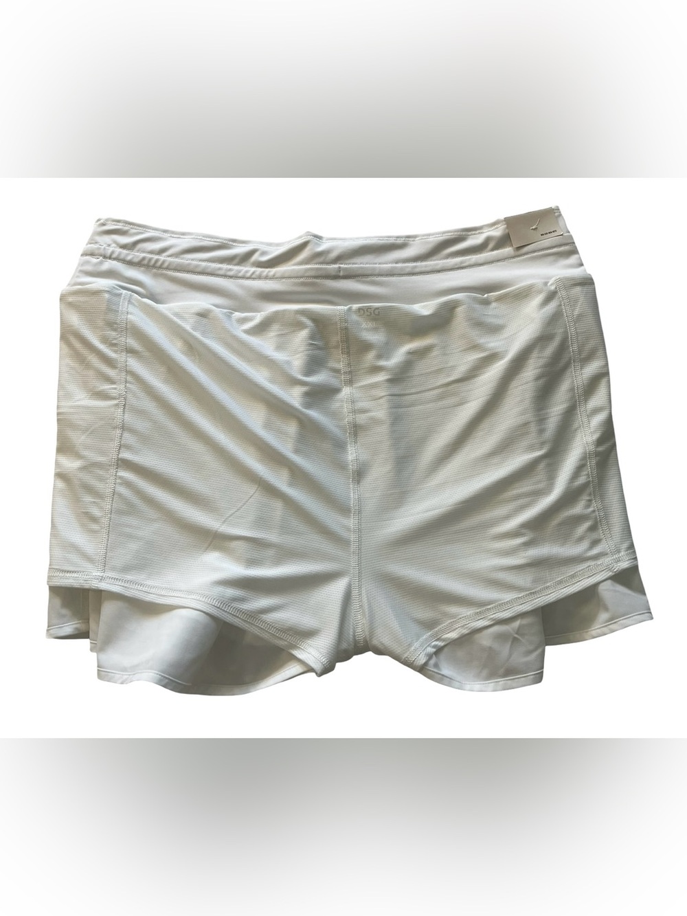 DSG Stride High-Rise Skort Pure White Built-In Shorts Women’s XXL Tennis Golf - Picture 8 of 13